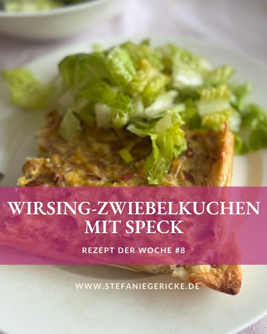 8 Wirsing Zwiebelkuchen